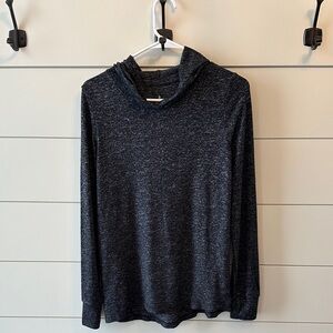 Women Cuddl Duds soft knit hoodie size S